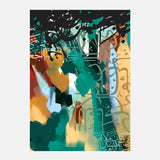 Letters: Waw & Raa — Uncategorized, Painting, Paintings, photo into canvas
