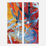 Letters: Waw & Kaf — Uncategorized, Painting, Paintings, photo into canvas