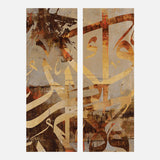 Letters: Waw & Kaf — Uncategorized, Painting, Paintings, photo into canvas